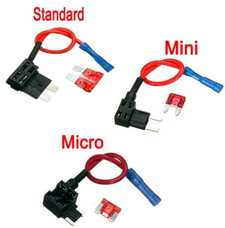 Cajas de fusibles micro estándar de la cuchilla del circuito del coche que sostienen el arnés de cables