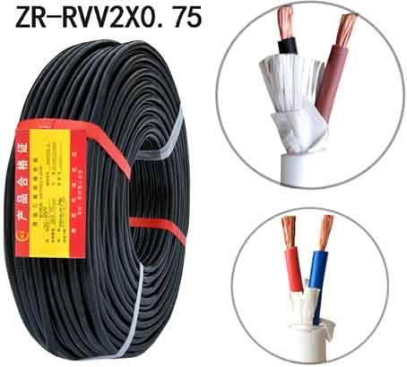 Wires and cables for electrical equipment
