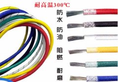 Mica silicone braided wire and cable