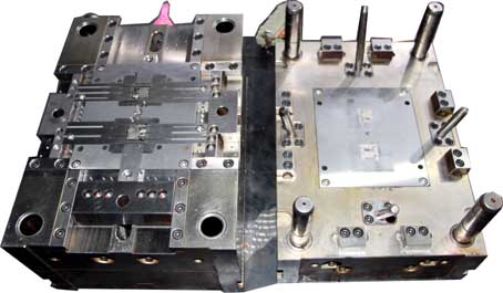 Connector synthetic injection mold