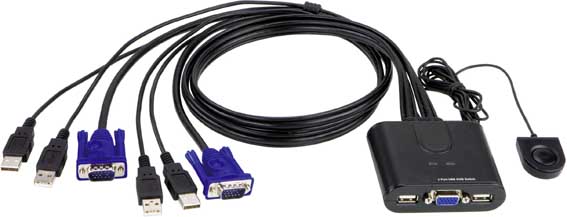 usb kvm switch & vga adapter cable