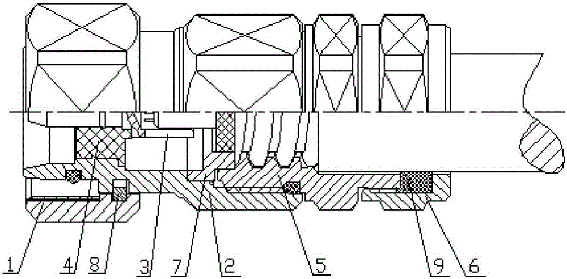 Método de procesamiento del conector de cable coaxial de radiofrecuencia