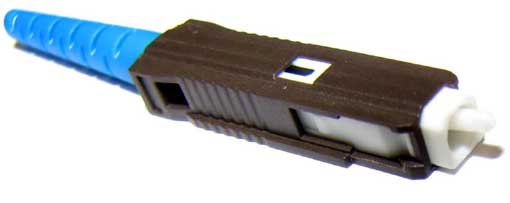 Conector de fibra óptica MU