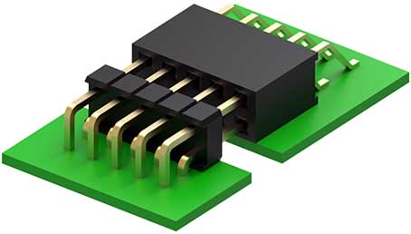 Placa de montaje en superficie de PCB para subir al conector