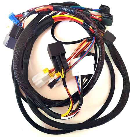 Wiring harness for pedal controller