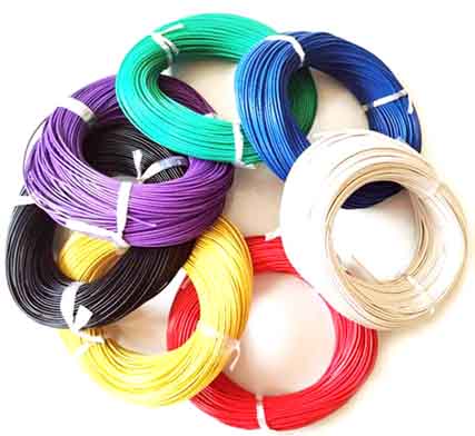 Custom silicone high temperature wire