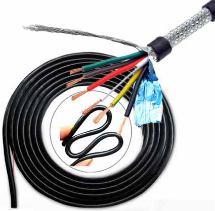 Low-smoke halogen-free flexible wire 