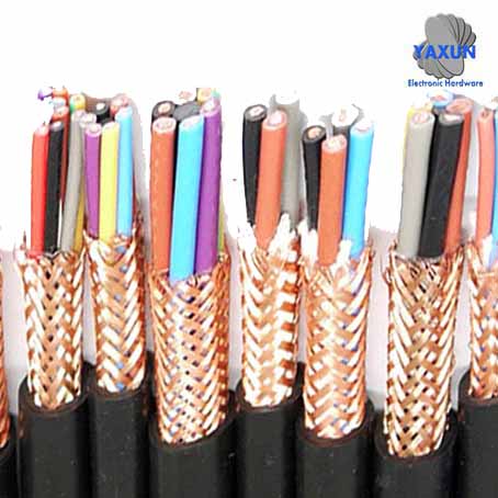 Flame-retardant cable with copper screen 