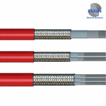 Aplicación de cable calefactor de temperatura autocontrolada 