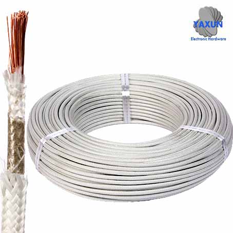 Fiberglass braided cable 