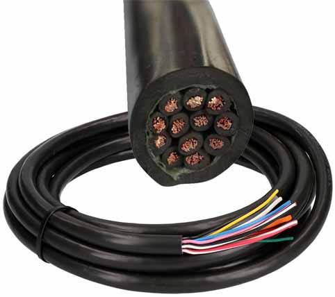 H07RN-F three-phase cable 