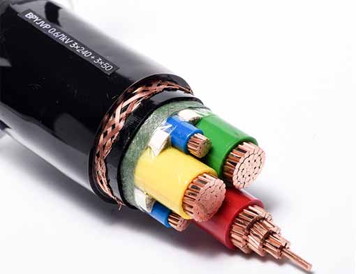 Power cables for variable frequency motors