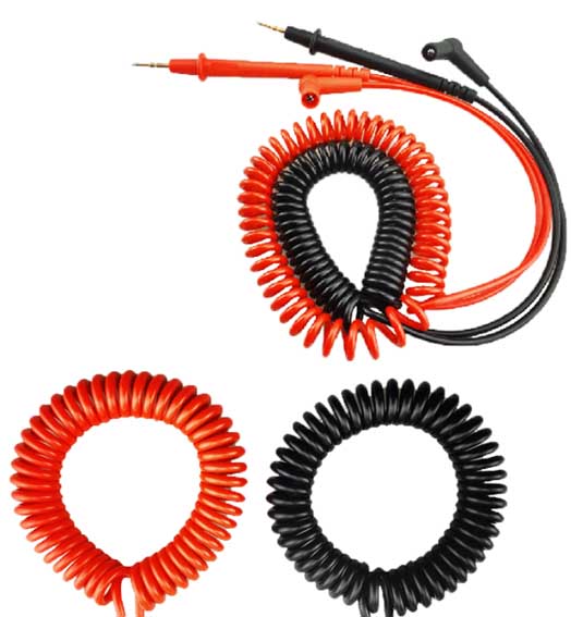 TPU spring-loaded wiring harness